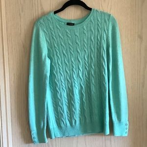 Talbot’s Cable Knit Sweater, Size S